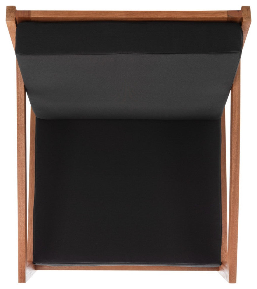 Safavieh Outdoor Vernon Rocking Chair Natural/Black