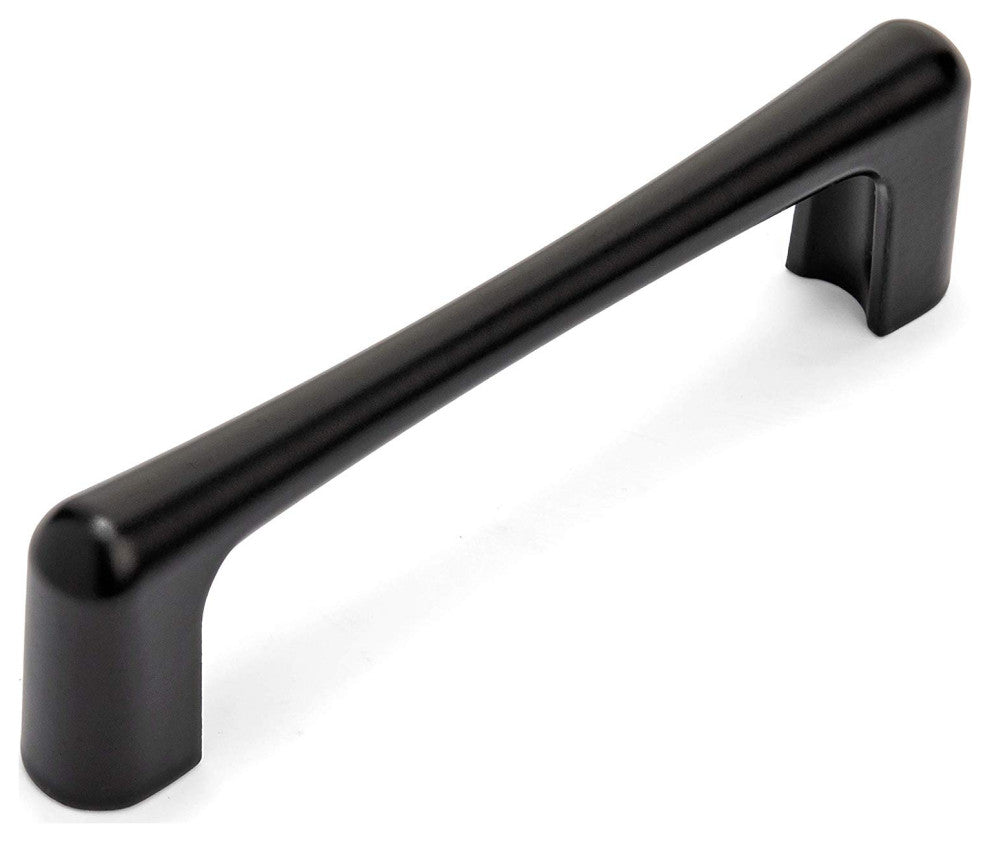 [10-PACK] Cosmas 3304-96FB Flat Black Modern Contemporary Cabinet Pull