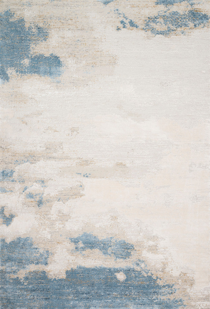 Sienne Rug, Sand and Ocean, 5'3"x7'8"