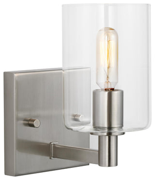Fullton One Light Wall / Bath Sconce, Brushed Nickel