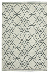 Vista Duncan Area Rug, Ivory, 2' x 3', Geometric