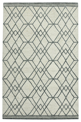 Vista Duncan Area Rug, Ivory, 2' x 3', Geometric