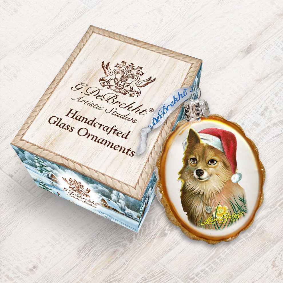 Ready When You Are Mercury Glass Ornament