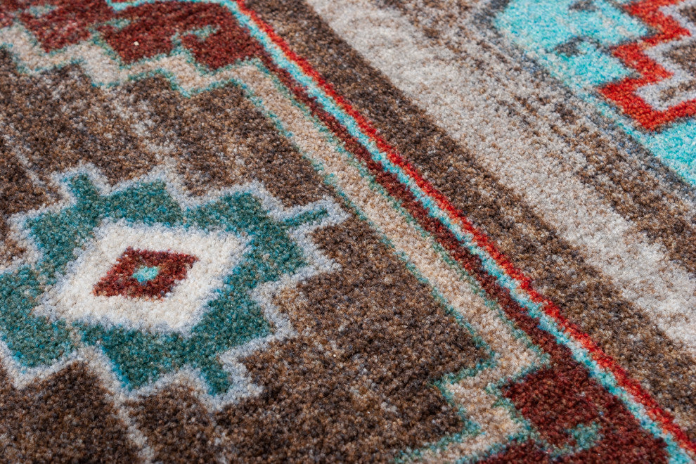 Carlsbad Distressed, Brown, 2'x8'