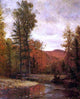 Thomas Worthington Whittredge Adirondack Woodland with Two Deer Wrapped Canvas