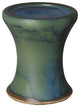 Berta Verdigris Porcelain Garden Stool