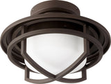 Quorum 1904-86 LED Fan Light Kit, Oiled Bronze Finish
