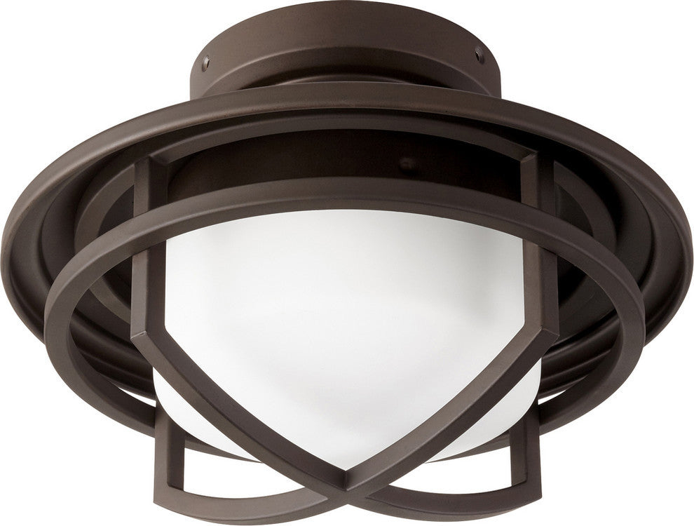 Quorum 1904-86 LED Fan Light Kit, Oiled Bronze Finish