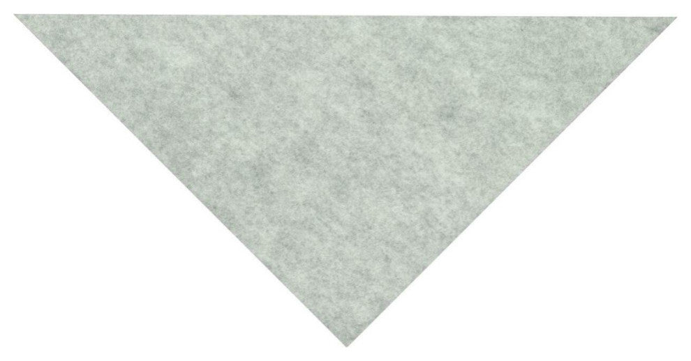 White Triangles Acoustical Peel & Stick Tiles