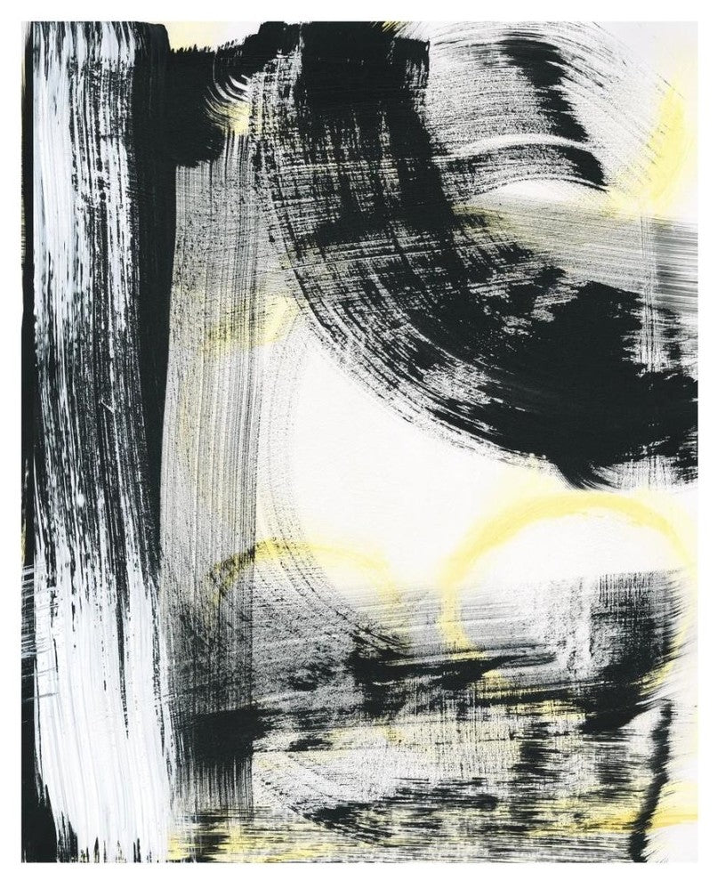 "LPs in 33 III Light Yellow" Digital Paper Print by Sue Schlabach, 18"x22"
