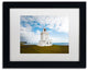 Philippe Sainte-Laudy 'Dyrholaey Lighthouse' Matted Framed Art