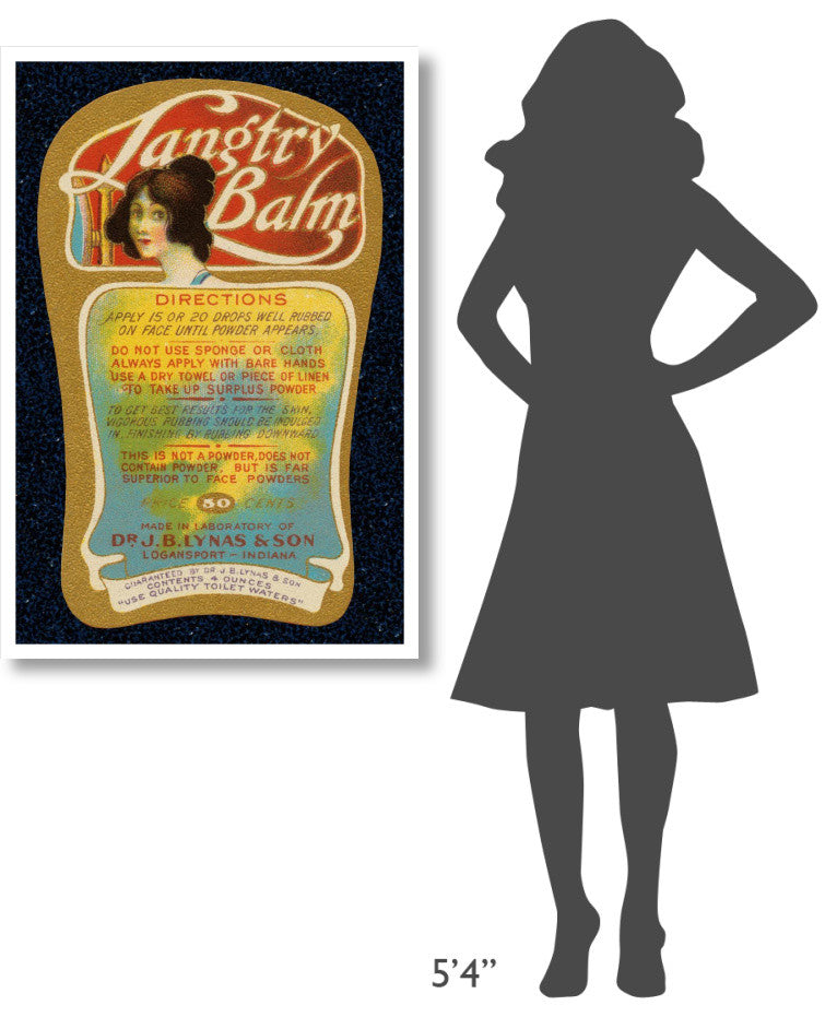 "Langtry Balm" Digital Paper Print by Retrolabel, 29"x42"