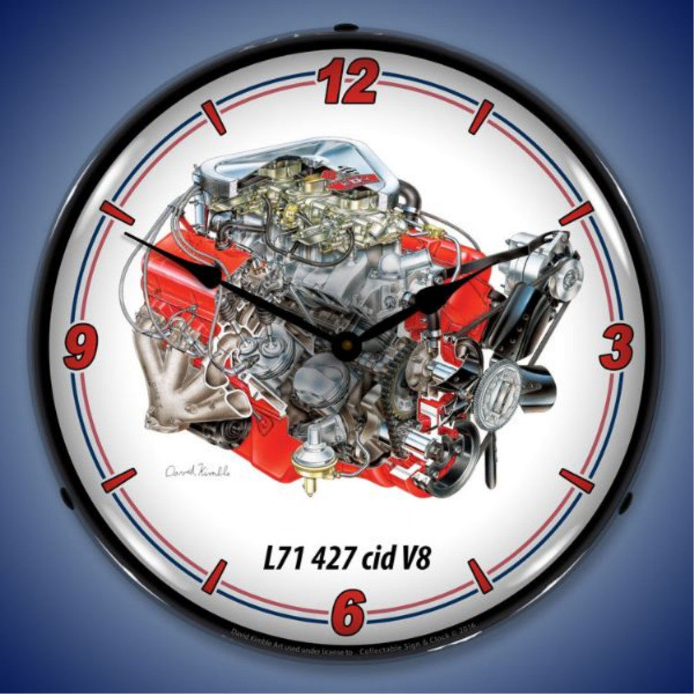 DK1603638 427 cid v8 L71 Clock