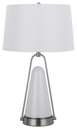 28" Height Birchmore Metal Glass Table Lamp
