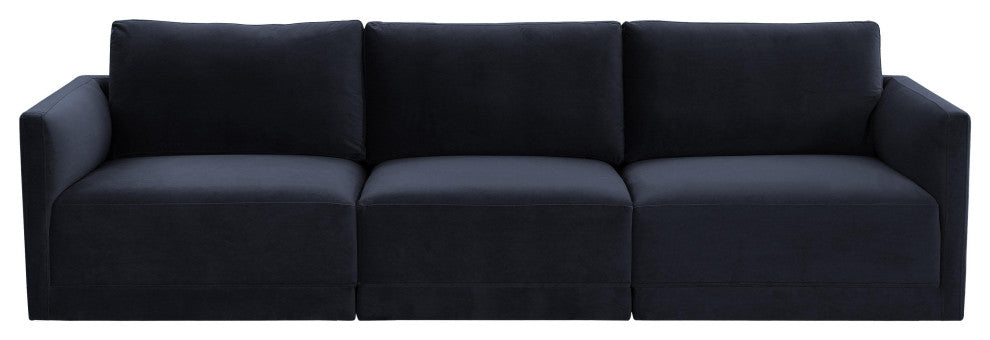 Willow Navy Living Room Set
