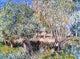 Alfred Sisley Willows on the Banks of the Orvanne Wall Decal Print