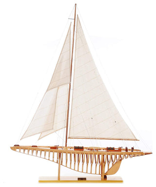 Shamrock Open Hull Boat Model Display