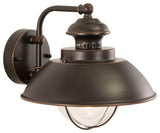 Harwich 10" Outdoor Wall Light Burnished Bronze