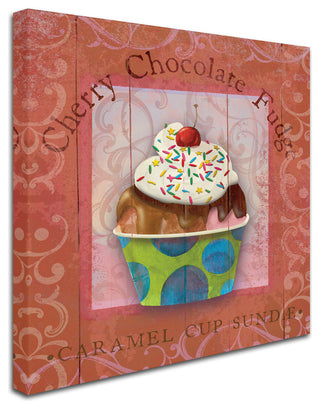 Fiona Stokes-Gilbert-ALI 'Parlor Ice Cream IV' Canvas Art, 14 x 14
