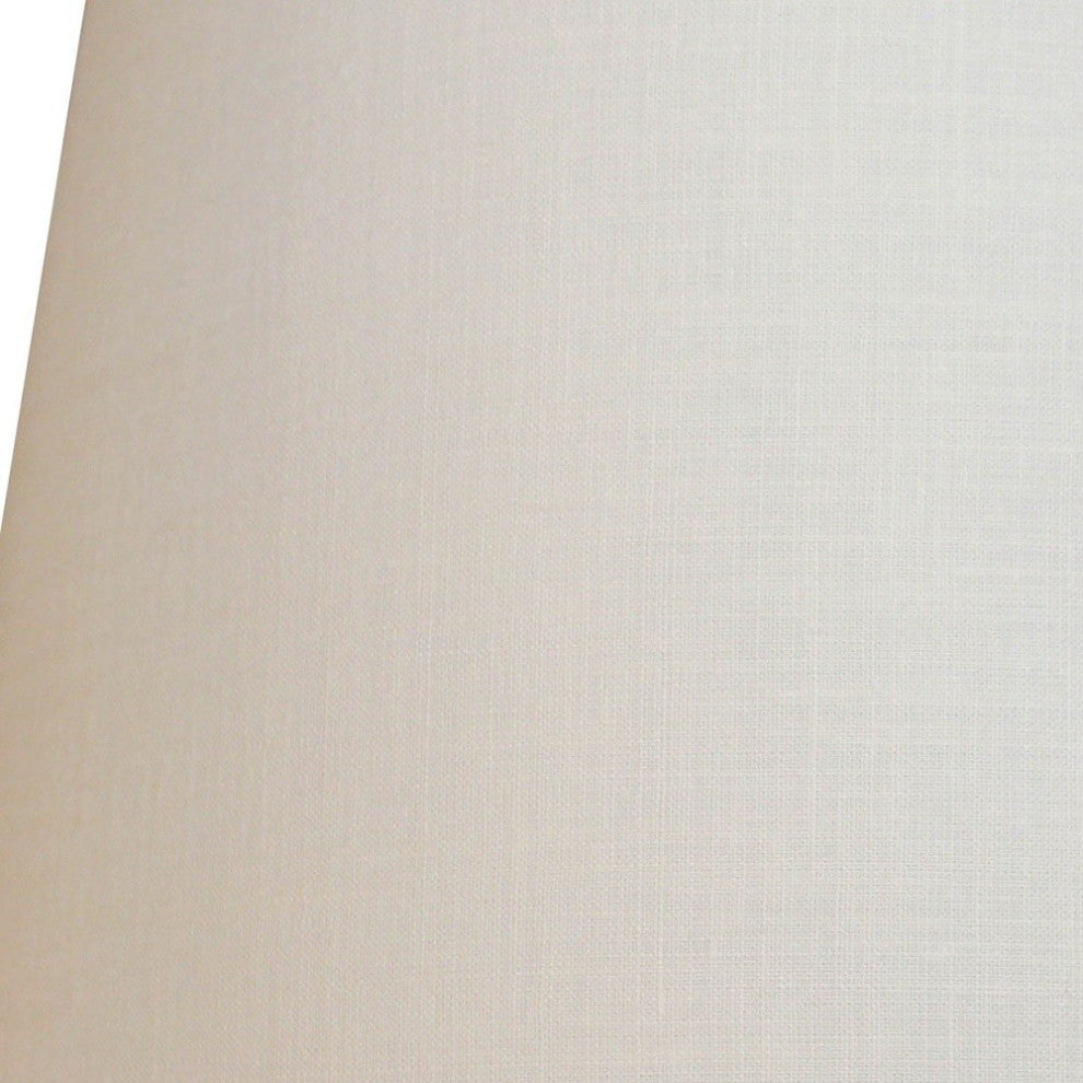 16" Ivory Throwback Drum No Slub Lampshade