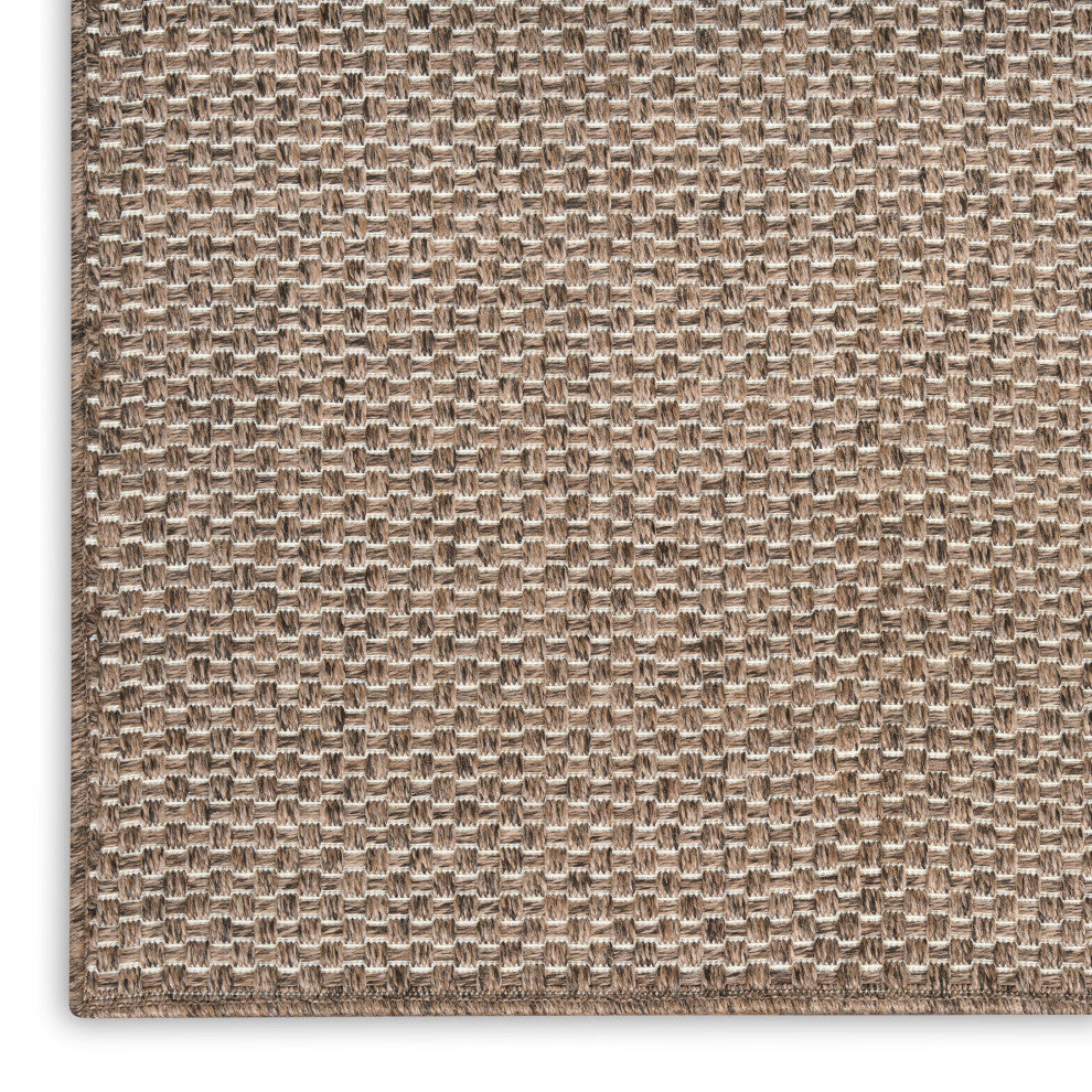 Nourison Tulum 8' x 10' Brown Outdoor Rug