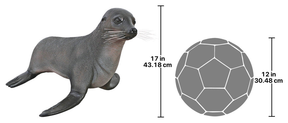Baby Fur Seal Statue