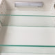 Dolphin Slab Panel Frameless Recessed Medicine Cabinet with LED Light - 14 x 30,