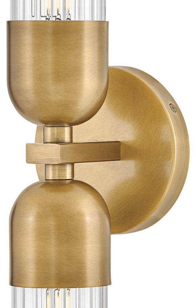 Hinkley Soren Large Sconce, Heritage Brass