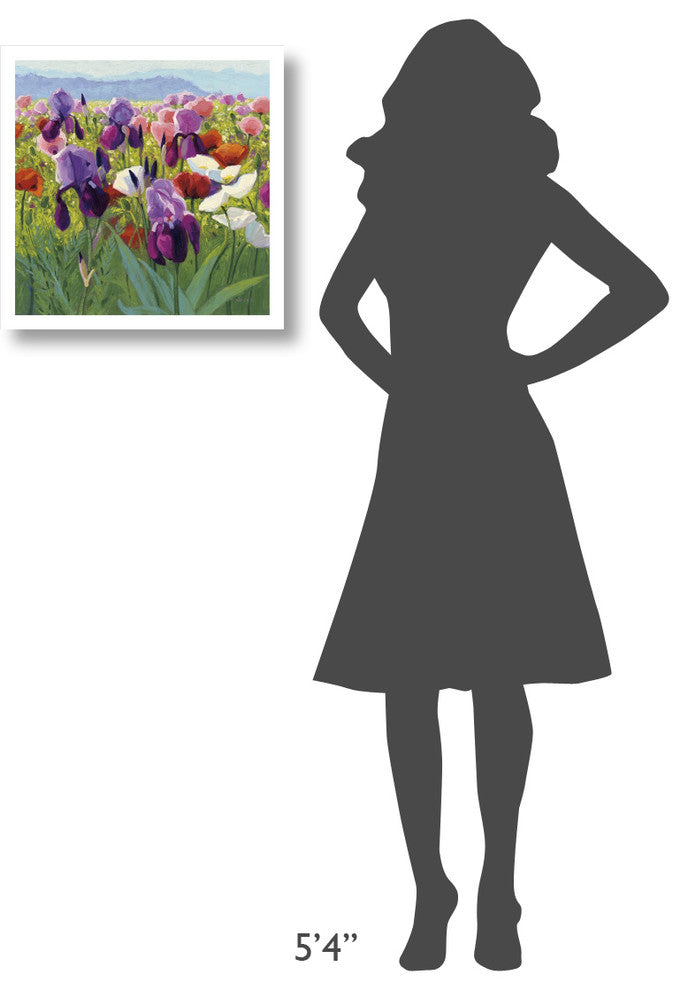 "Early June" Digital Paper Print by Shirley Novak, 20"x20"