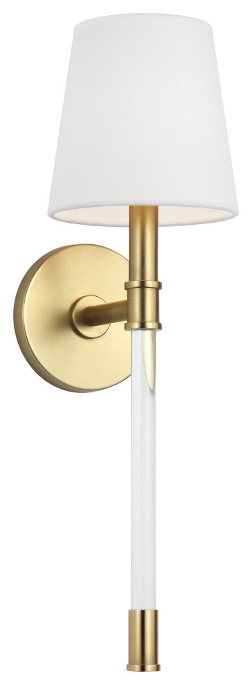 Generation Lighting, CW1081BBS, Sconce, Burnished Brass