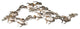 Coastal Home Decor 'Sardines School XL' Steel Contemporary School of Fish Art