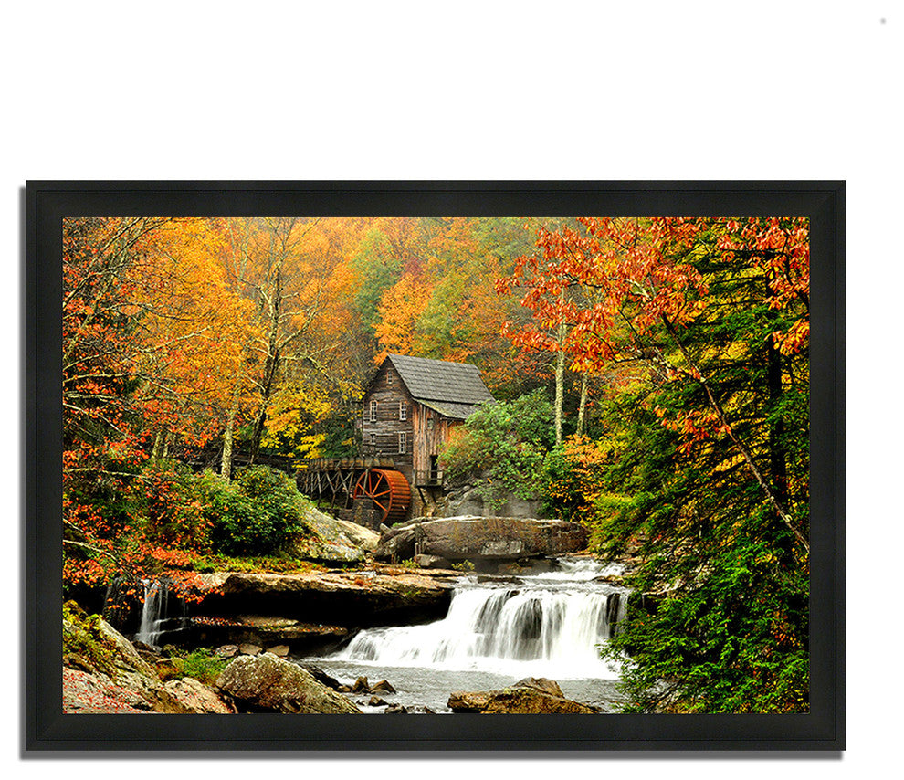 "The Old Mill", Framed Photograph Print, Ready To Hang