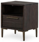 Wyeth Nightstand, Dark Carbon