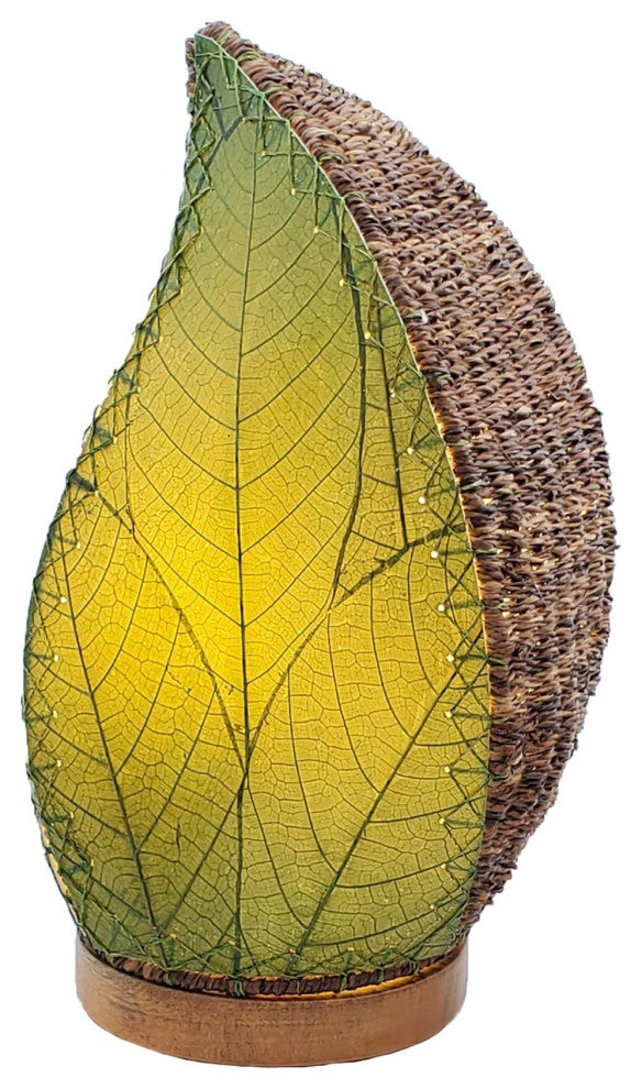 Leaflet Table Lamp Green