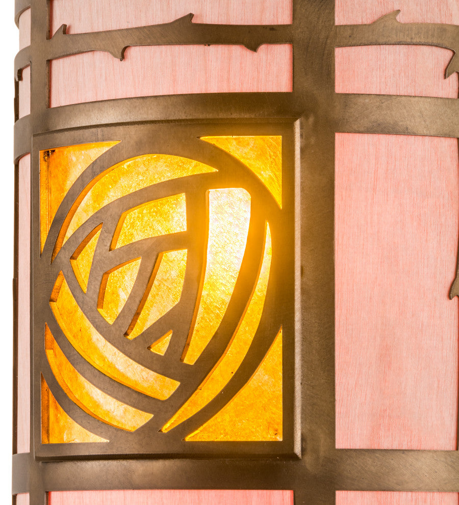 9W Bungalow Rose Wall Sconce