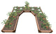 Classic Sienna Walk-In Topolski' 8'x8'x5.5" Raised Garden Bed, 2" Profile
