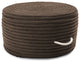Colonial Mills Pouf Simply Home Solid Pouf Mink Round