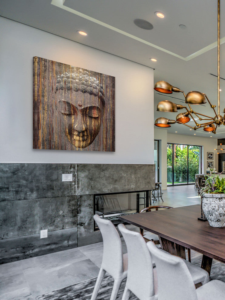 "Buddha" Painting Print on Canvas by Irena Orlov