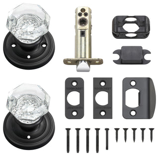 Torrey Privacy Knob, Flat Black