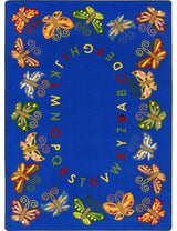 Kid Essentials Rug, Butterfly Delight, 7'8"x10'9"