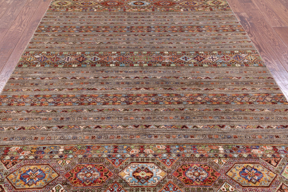 Khorjin Super Kazak Handmade Rug 5' 8" X 7' 9" Q7722