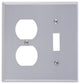 Quaker Double; 1 Switch/ 1 Outlet