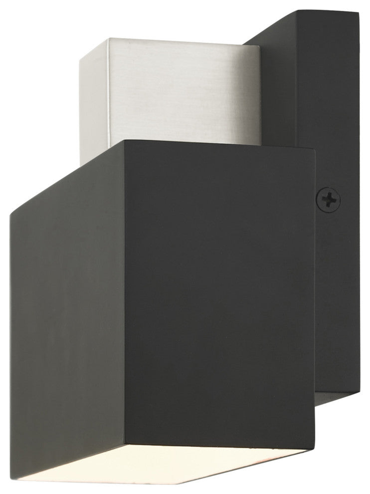 Black Contemporary, Refined Outdoor Wall Sconce