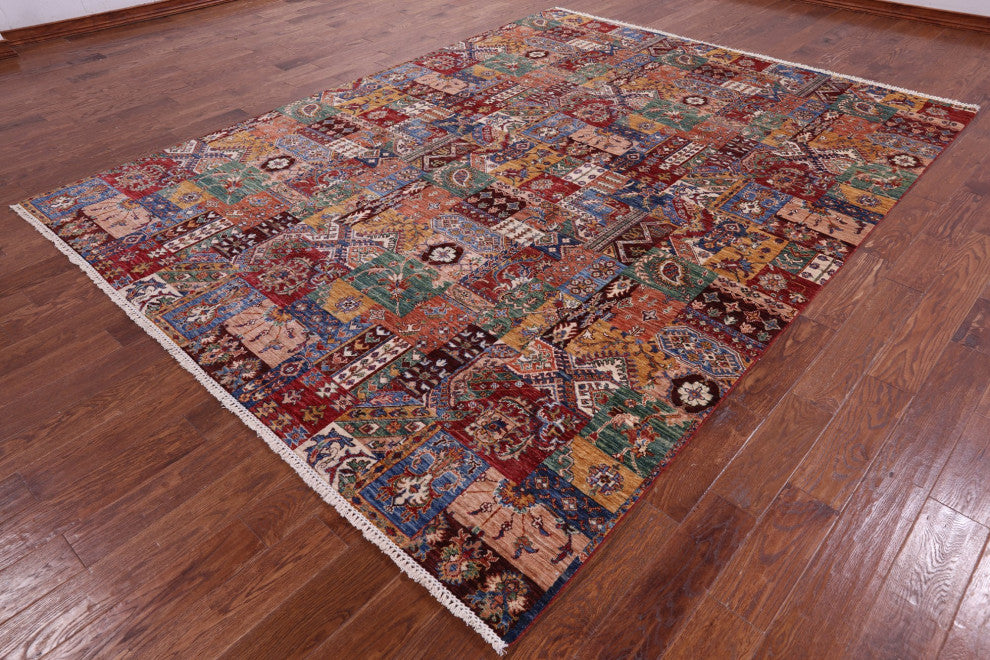Handmade Super Kazak Wool Rug 8' 4" X 11' 0" Q11227