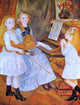 Pierre Auguste Renoir The Daughters of Catulle Mendes Wall Decal