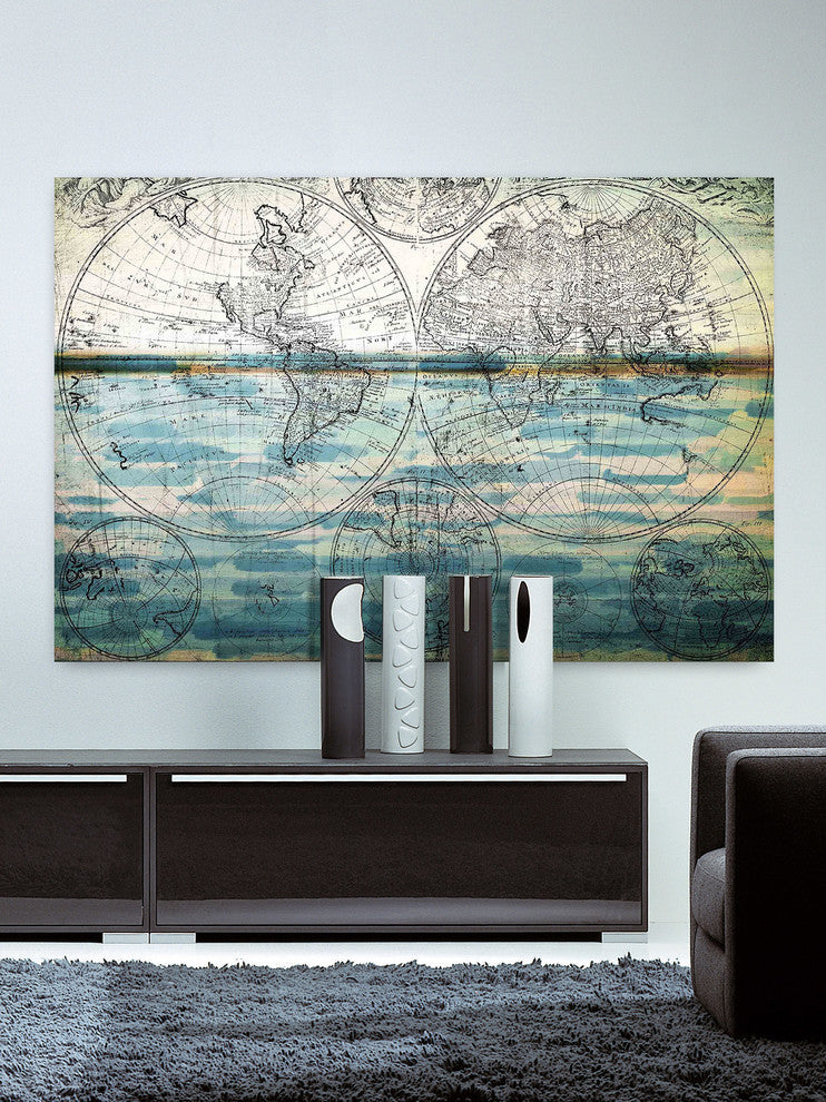 "Round and Round" Fine Art Canvas Print, 45"x30"
