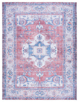 Safavieh Serapi SEP355 Rug Machine-Washable, Red/Ivory, 9'x12'