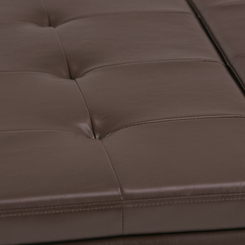 Dover Square Coffee Table Storage Ottoman