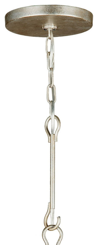 Crystorama Lighting Group 9224 Solaris 5 Light 17"W Cage Pendant - English