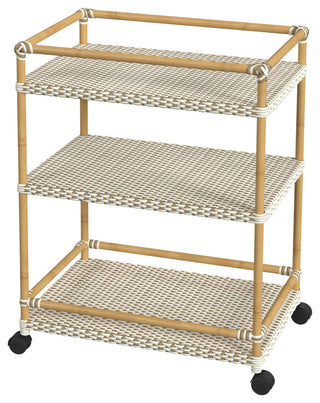 Butler Specialty Company, Tobias Outdoor and 3-Tier Rattan Bar Cart